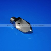 Water Washing Narrow Angle Spoon Deflector Jet Nozzle