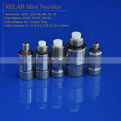 Outdoor Cleanable and Drip Free Mister Nozzle