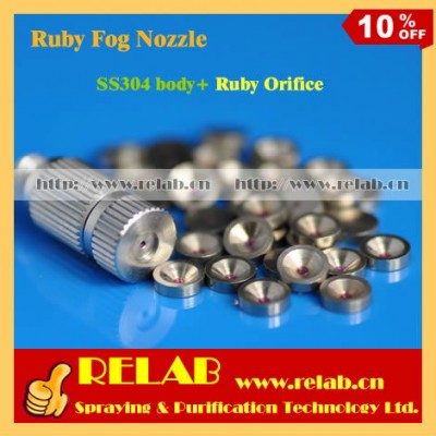 High Quqlity 304SS 316SS Cleanable and Anti Drip Brass Misting Nozzle