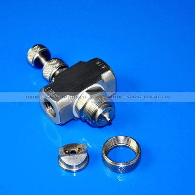 Industry Humidification and Lubrication Flat Fan External Mixing Air Atomization Nozzle